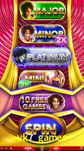 Interface do App vk7 games